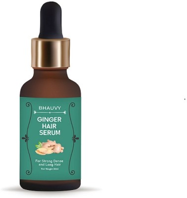 BHAUVY Ginger Hair Serum For Long Hair & Strength and Shine Hair Oil(30 ml)