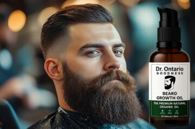 Ontario Goodness Dr. Ales Fast & Advanced Beard & Mustache Growth Oil for MenAX8506 Hair Oil(30 ml)