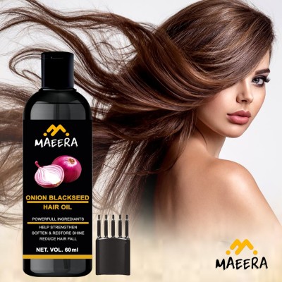 MAEERA Black seed Onion Oil - Controls Hair Fall  Hair Oil(60 g)