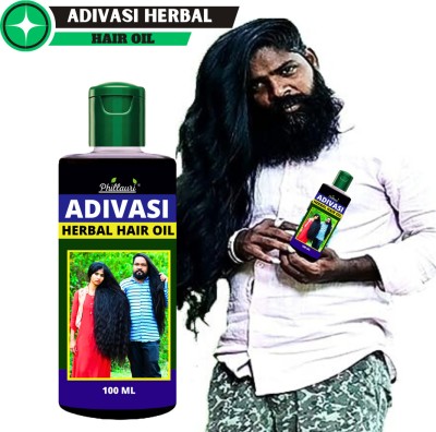 Phillauri Adivasi Herbal Pure Adivasi Hair Growth/Hair Fall Control Oil For Men & Women Hair Oil(100 ml)