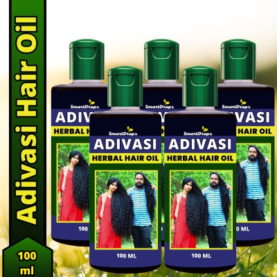 smartdrops Adivasi Hair Fall , Dandruff Remover, Hair Growth And Long Hair Hair Oil(500 ml)