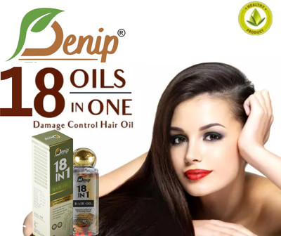 Denip 18 in 1 Hair Oil – Complete Hair Care Solution Hair Oil(100 ml)