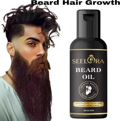 seelora Beard For Beard Growth and for Men Hair Oil (50 ml) Hair Oil(50 ml)