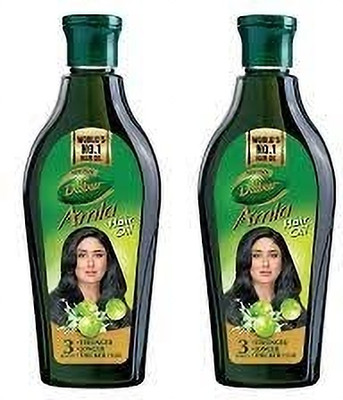Dabur Amla Hair Oil Strong Long and Thick Hair 270ML X 2UNIT Hair Oil(540 ml)