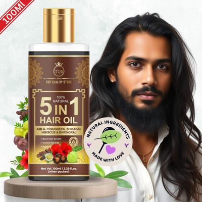 TQS Bhringraj Mix Hair Growth Oil Hair Loss Treatment For Man And Woman Hair Oil(100 ml)