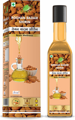 Cura ROGHAN BADAM SHIRIN 50ML | Brain Wellness | Stress Free Oil Hair Oil(50 ml)
