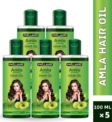 Phillauri Naturals Amla Gold Hair Oil, Amla & Aloevera Hair Oil(500 ml)
