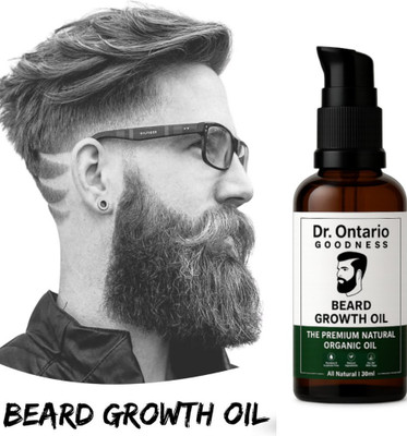Ontario Advanced Beard Growth Oil With Argan Oil For Thicker And Healthier Hair OilAX59 Hair Oil(30 ml)