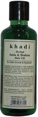 KHADI Herbal Amla & Brahmi  Hair Oil(210 ml)