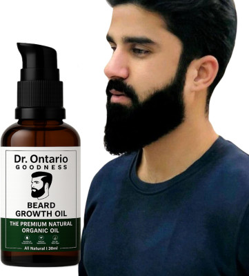 Ontario Advanced Beard Growth Oil With Argan Oil For Thicker And Healthier Hair OilAX35 Hair Oil(30 ml)