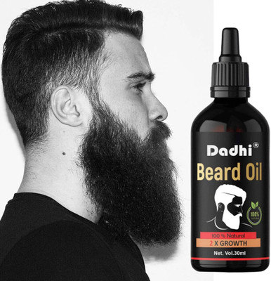 Dadhi Beard And Moustache Powerful Oil, Da 30 Beard oil For faster and Beard Growth Hair Oil(30 ml)