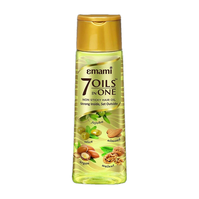 EMAMI 7 Oils In One Hair Oil Makes Hair 20X Stronger And Manageable. Hair Oil(500 ml)