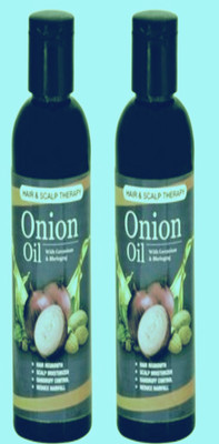 Manarya Onion Hair Oil with 18 Essential Oils for Hair Regrowth, Dandruff Control Hair Oil(200 ml)
