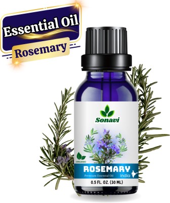 Sonavi Rosemary Essential Oil Natural & Undiluted for Hair Growth, Long & Strong Hair Oil(30 ml)