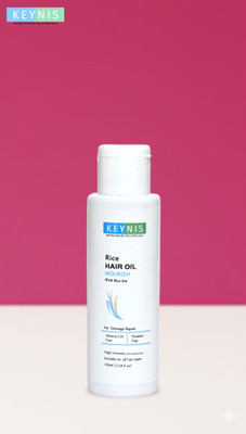 KEYNIS Nourishing Rice Hair Oil with Fenugreek, Rosemary, and Sesame Hair Oil(100 ml)