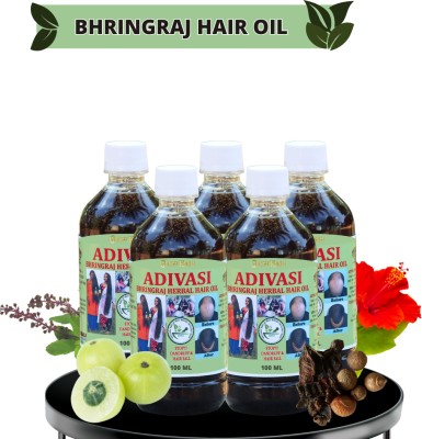 Growkesh Bhringraj oil Nourishing Elixir for Strong, Silky Strands, Promotes hair Growth Hair Oil(500 ml)
