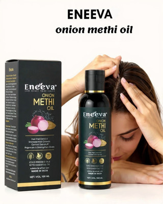 eneeva onion methi hair oil 100ml lry Hair Oil(100 ml)