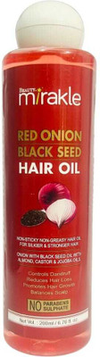 Vaidya Nature Proveda Mirakle Red Onion & Black Seed Solution for Hair Fall Control Hair Oil(200 ml)