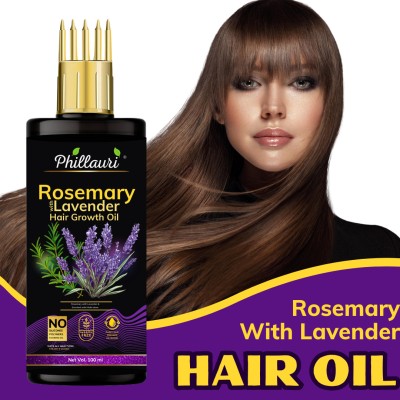 Phillauri Rosemary Hair Growth Oil with Rosemary & Lavender for Promoting Hair Growth Hair Oil(100 ml)