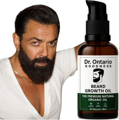 Ontario Goodness Dr. Ales Fast & Advanced Beard & Mustache Growth Oil for MenAX9632 Hair Oil(30 ml)