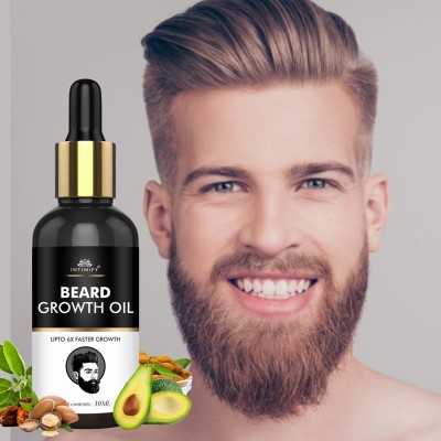 INTIMIFY Ayurvedic Faster Beard Growth Oil for Men, mustache & dadi mooch hair Growth oil Hair Oil(30 ml)