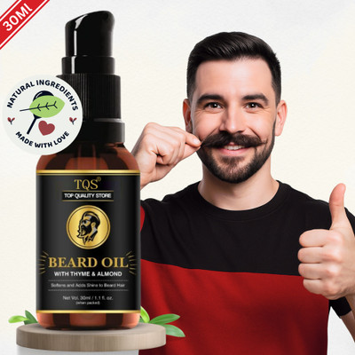 TQS Natural Dadi Badane Tel Beard Grooming Herbal Oil Hair Oil(30 ml)