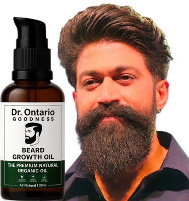 Ontario Goodness Dr. Ales Fast & Advanced Beard & Mustache Growth Oil for MenAX9552 Hair Oil(30 ml)
