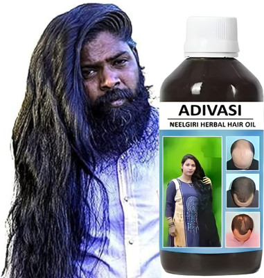 Adivasi Ayurvedic Hair Care Made By Pure Ayurvedic Herbs fa Hair Oil(100 ml)