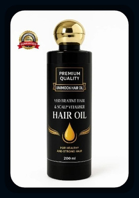 unimoon Forest Brahmi Jadi Buti Hair Oil for Hair Growth-New222 Hair Oil(200 ml)