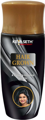 KEYA SETH AROMATHERAPY Hair Grown Oil with Bhringraj, - Reduce Hair Fall & Grows Hair for Strong, Thicker, Darker & Shiny Hair with Methi & Amla for Men & Women. Hair Oil(100 ml)