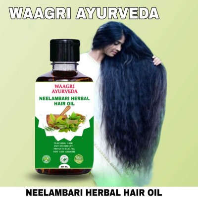 WAAGRI AYURVEDA Adivasi Bringaraj Hair growth hair oil and long hair Hair Oil(200 ml)