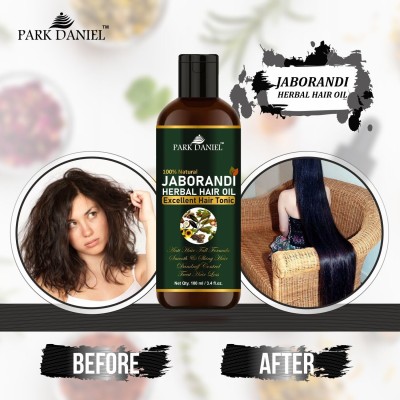 PARK DANIEL Jaborandi Herbal Hair Growth Oil - For Anti Hair Fall and Strong & Healthy Hairs (100 ml) Hair Oil(100 ml)