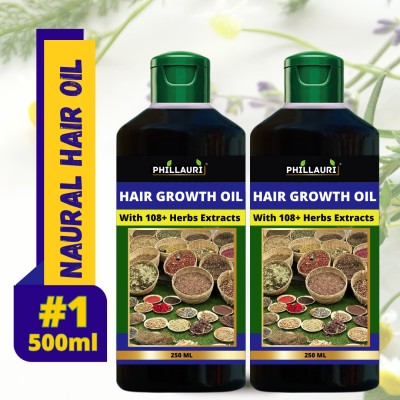 Phillauri Herbal Hair Growth Oil | Controls Hairfall  Hair Oil(500 ml)