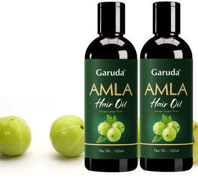 Garuda Amla Hair Oil – Non-Greasy Formula, Deep Nourishment - Pack of 2 Hair Oil(100 ml)