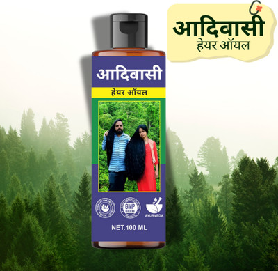 aadikesh Adibasi Hair Oil Herbal Hair Conditioning for Deep Moisture and Shine Hair Oil(100 ml)