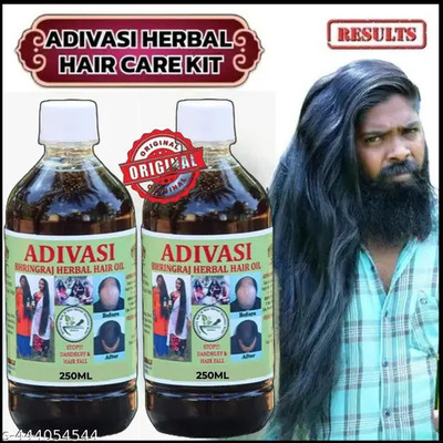 Adivasi Ayurvedic Jadibuti Natural Herbal  Hair Oil(500 ml)