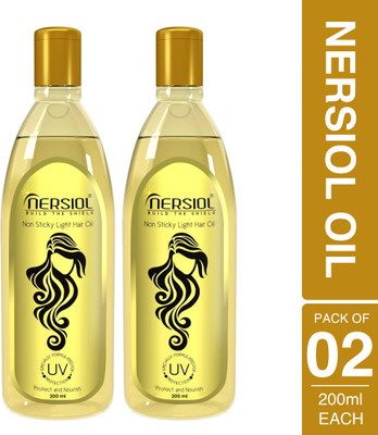 Nersiol UV and Colour Protective Light Hair Oil with Vitamin E and Antioxidants Hair Oil(360 g)