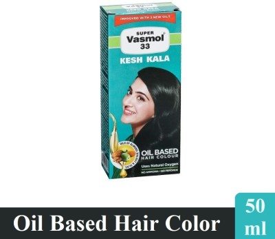 Super Vasmol Kesh Kala Hair Color Oil - Pack Of 1 (50ml) Hair Oil(50 ml)