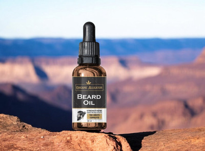 ORGANIC ALLIGATOR premium beard oil for optimum beard growth / TRIO- GROWTH formulated Hair Oil(30 ml)