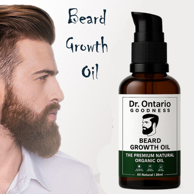 Ontario Advanced Beard Growth Oil With Argan Oil For Thicker And Healthier Hair OilAX17 Hair Oil(30 ml)