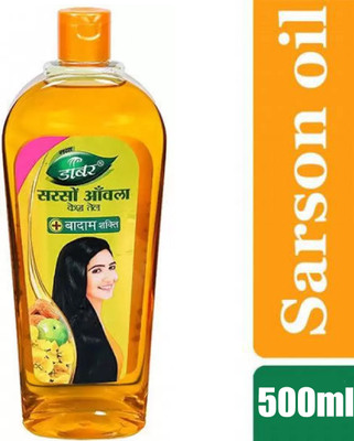 Dabur SARSO AMLA HAIR OIL @500ml Hair Oil(500 ml)