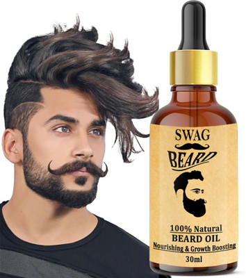 Swag SPECIAL BEARD GROWTH OIL FOR MEN AND BOYS BEARD BOOSTER ( BEARD OIL) Hair Oil(30 ml)