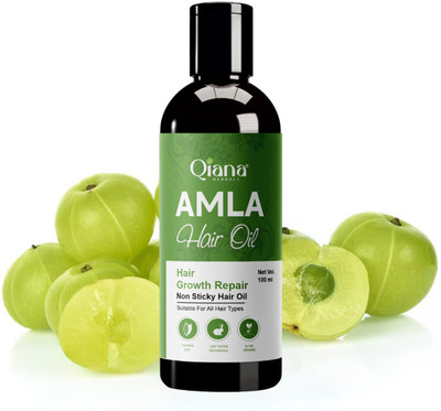 Qiana Amla Hair Oil – Strengthens Hair Roots & Prevents Breakage Hair Oil(100 ml)