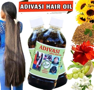 Adivasi original hair oil 500 ml. 1 Regrowth Anti Hair Fall Anti Dandruff Hair Oil(500 ml)