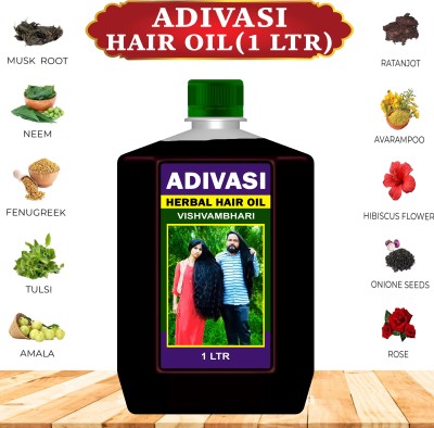 Adivasi Ayurvedic hair Regrowth hair fall control  Hair Oil(1 L)