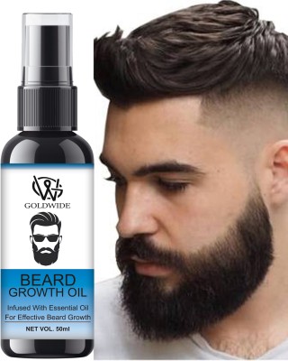 GOLDWIDE Nourishes and Strengthens Beard Hair Oil(50 ml)