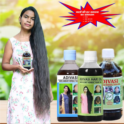 Adivasi Shankpushpi Ashwagandha Oil for Long Hair Hair Oil(300 ml)