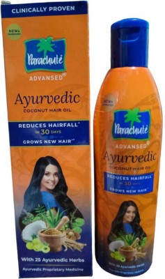 Parachute reduces hairfall ayurvedic coconut hair oil Hair Oil(180 g)