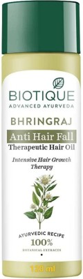 BIOTIQUE BHRINGRAJ Anti Hair Fall Therapeutic Hair Oil 120 ml Hair Oil(120 ml)