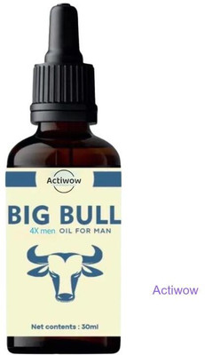 ACTIWOW 4x Men Big Bull Oil for Beast Mode Hair Oil(30 ml)